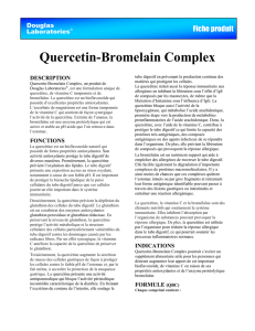 Quercetin-Bromelain Complex