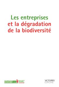 Les entreprises et la dégradation de la biodiversité