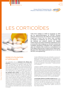 Les corticoïdes