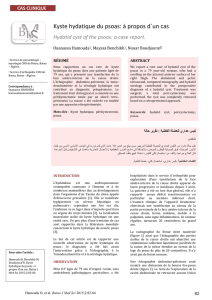 Cas clinique - Batna Journal of Medical Sciences