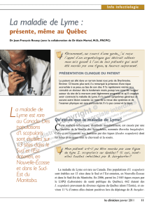 Info infectiologie - STA HealthCare Communications