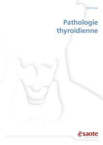 Pathologie thyroïdienne