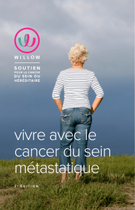 vivre avec le cancer du sein métastatique