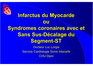2014 - Infarctus du myocarde