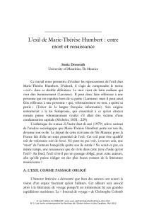 L`exil de Marie-Thérèse Humbert : entre mort et renaissance (p. 161