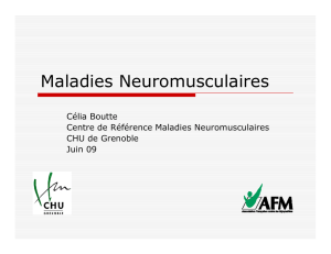 Maladies Neuromusculaires