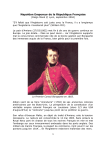 Napoléon Empereur de la République Française
