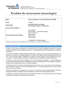Troubles du mouvement (neurologie)