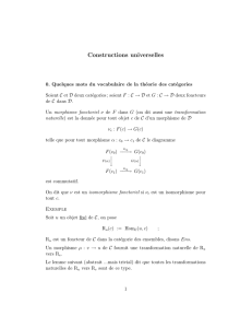 Constructions universelles - IMJ-PRG