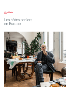 Les hôtes seniors en Europe