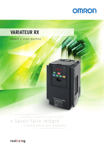 variateur rx - variateurs de frequence