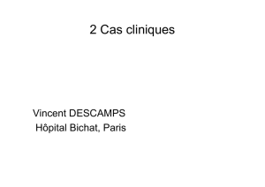 V. Descamps-cas cliniques psoriasis