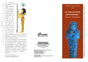 la collection egyptienne