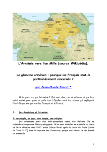Le génocide arménien : pourquoi les Français sont-ils