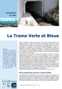 La Trame Verte et Bleue - Eau et rivières de Bretagne