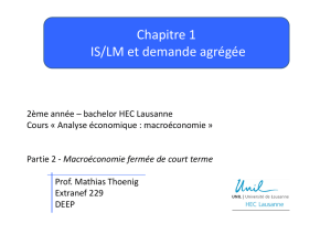 Chapitre 1 - HEC Lausanne