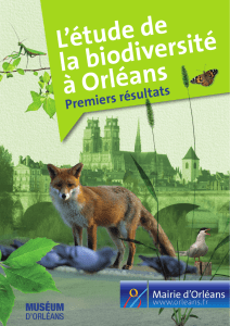 L`étude de la biodiversité à Orléans - Académie d`Orléans