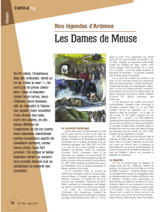 Tirés à part n°146 - Les dames de Meuse (légende d`Ardenne)