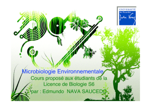 Microbiologie Environnementale