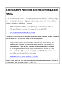 Spectaculaire mauvaise science climatique à la NASA