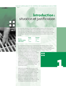 Introduction : situation et justification