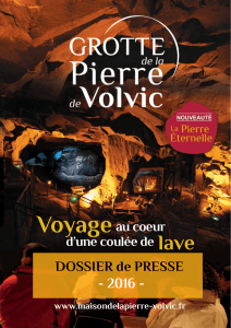 Voyage - Grotte de la Pierre de Volvic
