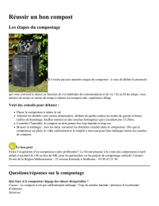 Réussir un bon compost - PLP Mulhouse