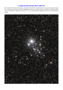 image du mois de mars 2015 : NGC 457