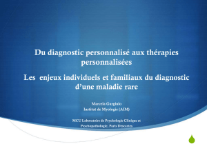 M. Gargiulo-Enjeux individuels et familiaux du diagnostic