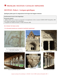 Occitan - Langue d`oc - CRDP de l`académie de Montpellier