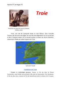 Hocine 3°C et Hugo 3°E Fondation de Troie