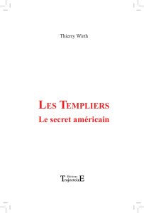 Le secret américain - Editions Trajectoire