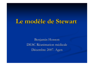 Le modèle de Stewart