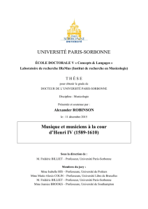 position de these - Université Paris