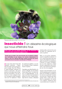 Insecticide - un désastre / Insectes n° 152