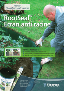 RootSeal™ Ecran anti racine MultiGeo