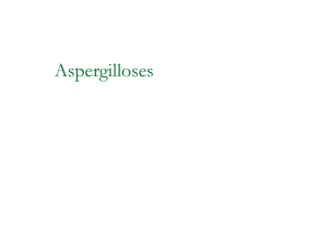 Aspergilloses - chu