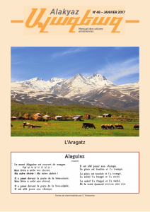 Alakyaz - Nouvelles d`Arménie