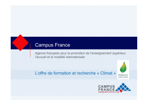 Climat - Campus France