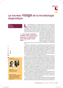 Le nouveau visagede la microbiologie diagnostique