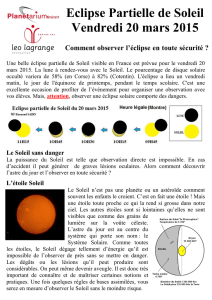 2 Le Soleil sans danger - Planetarium Itinérant Léo Lagrange