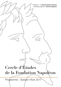 Cercle d`Études de la Fondation Napoléon