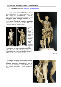 La statue d`Auguste dite de Prima PORTA