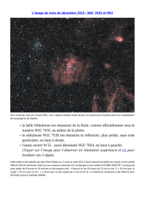 image du mois de décembre 2015 : NGC 7635 et M52