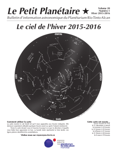 Hiver 2015-2016 - Espace pour la vie