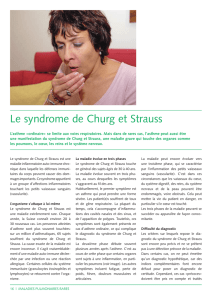 Le syndrome de Churg et Strauss