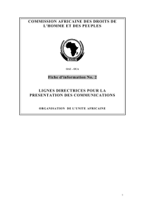 commission africaine des droits de l`homme et des peuples