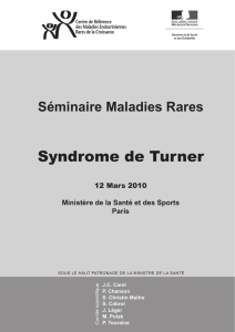 Syndrome de Turner - L`hôpital Robert-Debré