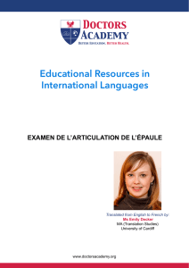 Educational Resources in International Languages