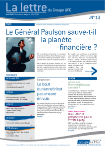 Le Général Paulson sauve-t-il la planète financière